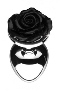 Black Rose Anal Plug